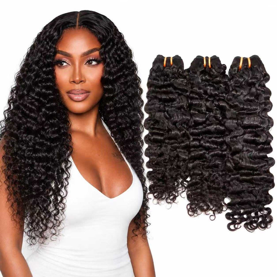 Raw Vietnamese burmese curly  Hair Bundles /12–30” Human Hair /Bundles with Lace