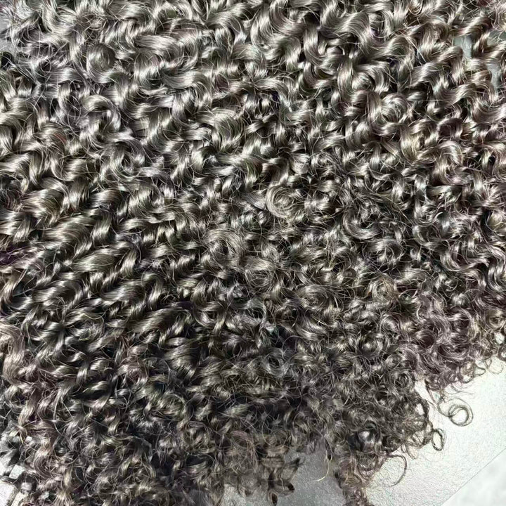 Virgin Cambodian Curly  Wave Hair Bundles