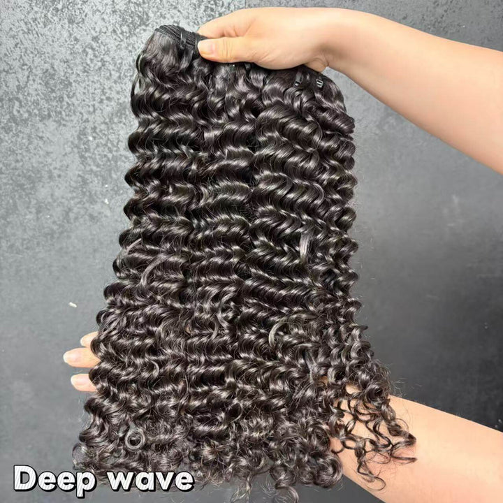 Virgin Cambodian Deep Wave  Hair Bundles