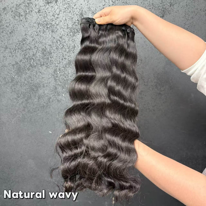 Virgin Cambodian Natural  Wave Hair Bundles
