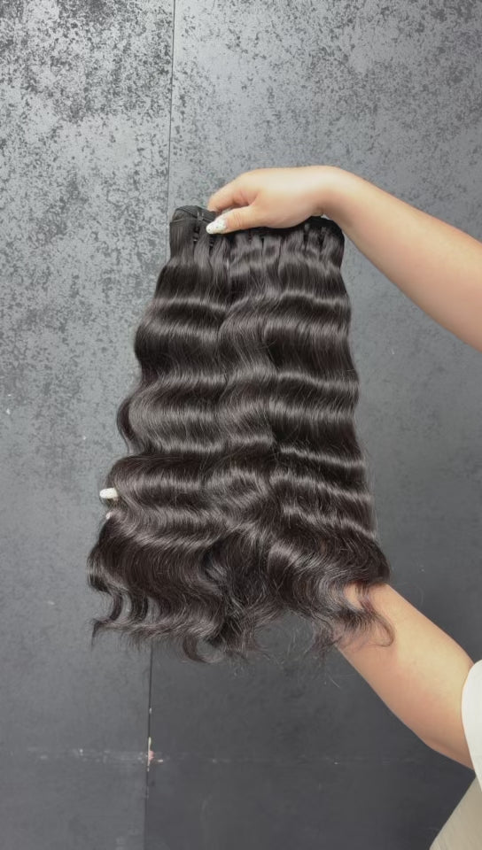 Natural wave hair video